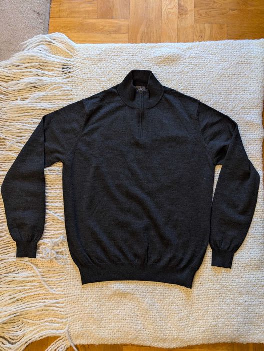 Sweter męski wełna merino