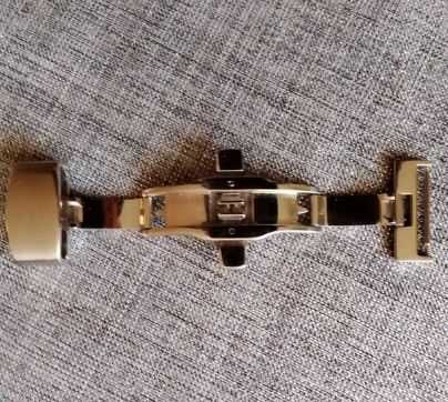 Zapięcie motylkowe do paska zegarka 20 mm.