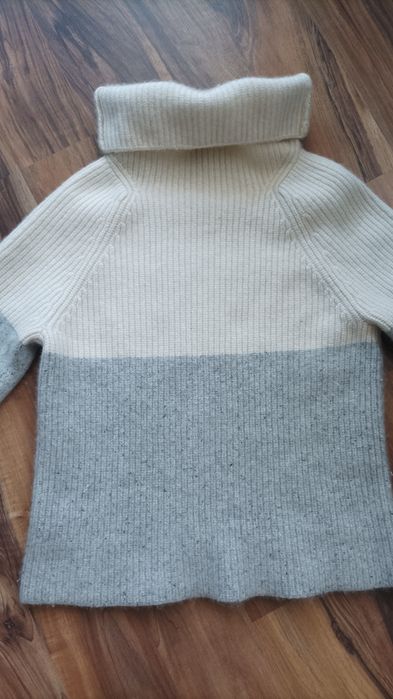 Golf damski Ann Taylor XS 100% kaszmir