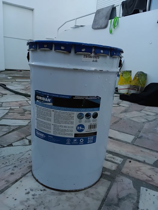 Impermeabilizante Danosa Curidan 25kg – Novo, Selado