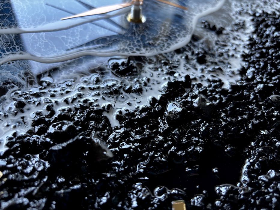 Morski zegar Plaża Reynisfjara z żywicy