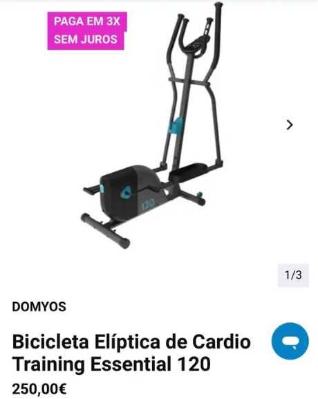 Bicicleta Elíptica Domyos 120