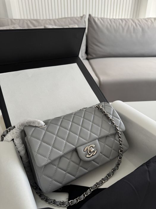 Сумка Chanel Classic 23 сіра