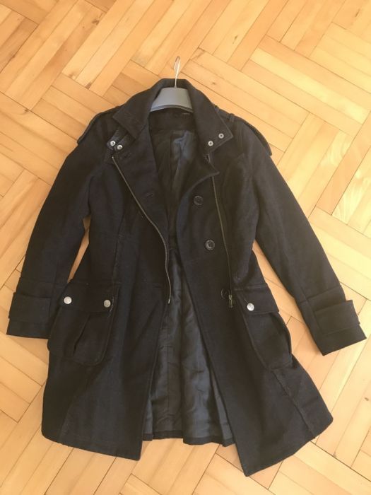 Płaszczyk płaszcz Next XS/S 6 kaszmir wełna kurtka parka okazja