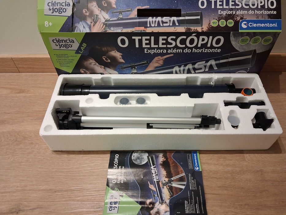 Vendo telescópio da Clementoni como novo