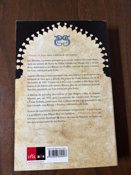 O Feitiço Da Índia - Miguel Real