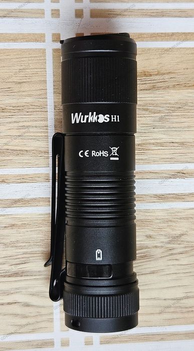 Wurkkos H1 power bank + akumulator 21700