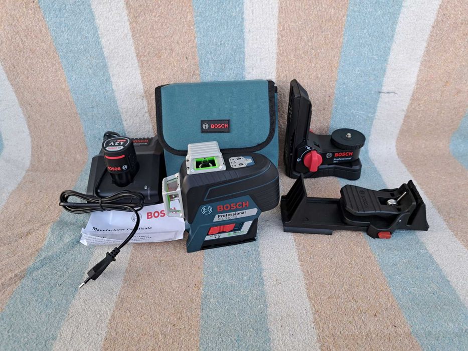 Bosch GLL 3-80 CG Нівелір лазер Лазерный нивелир