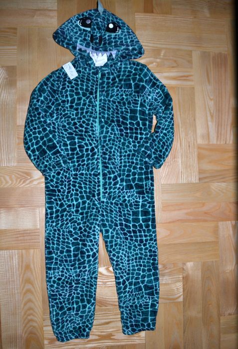 73^ Smok Dinozaur pluszowy strój piżama przebranie 3/4 Lat_98/104 cm