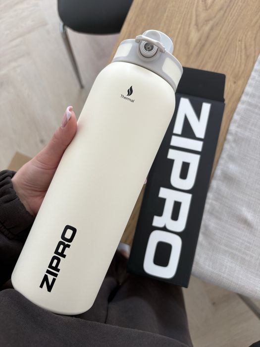 Kubek termiczny zipro nowy Beżowy ciepło zimno