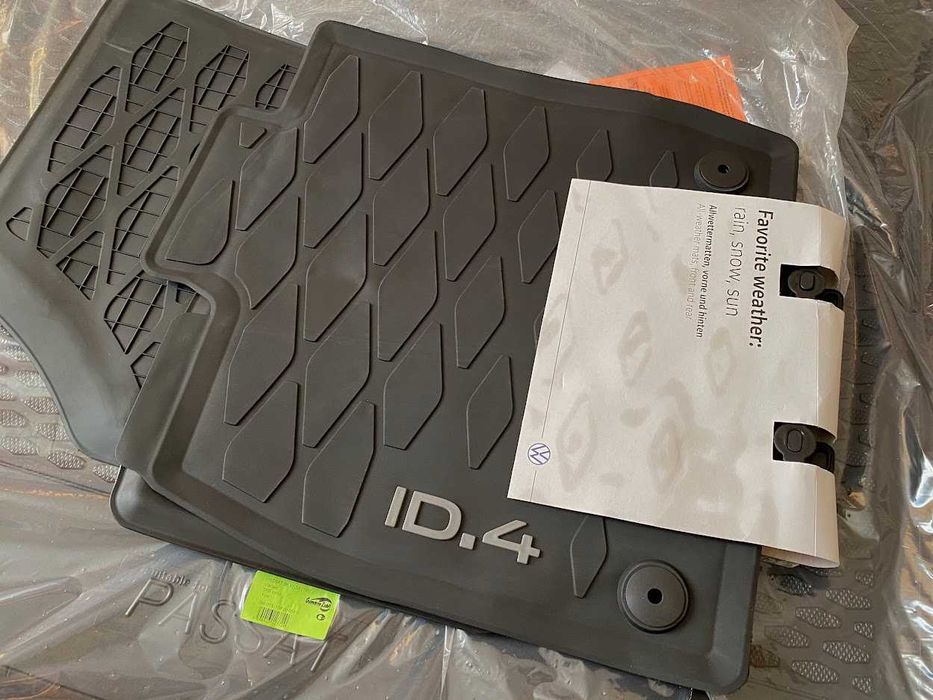 ID4 ID3 ID.4 ID7 Коврики оригинал! багажник оригінал текстильні