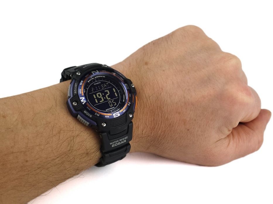 Casio SGW-100-2BCF (компас, термометр, WR200M ) 100% оригинал