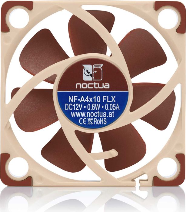 [Novo] Fan ventoinha Noctua 40mm NF-A4x10 FLX64354215883266120