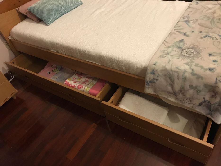 Mobília Juvenil - Berço e Cama