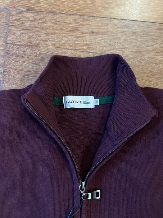 Camisola Lacoste com fecho