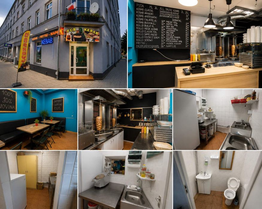 PUB KEBAB ŁÓDŹ | Gotowy biznes od 1 dnia | Obrót 40–50 tys. zł | Raty