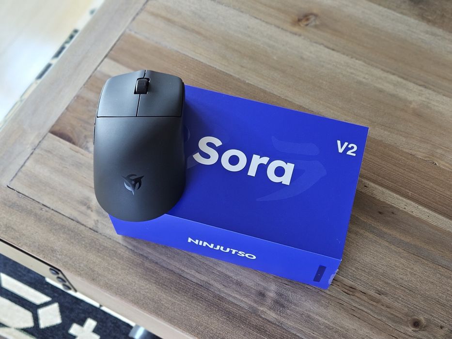 sora　2 Купить беспроводную мышку Ninjutso Sora V2 белого цвета 8000