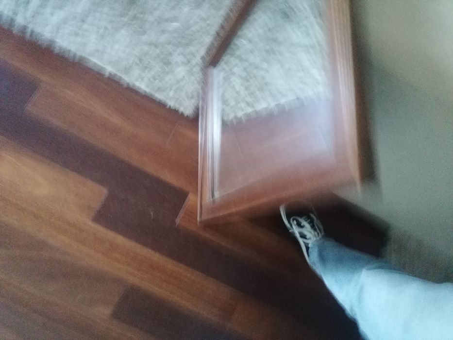 Espelho antigo em madeira