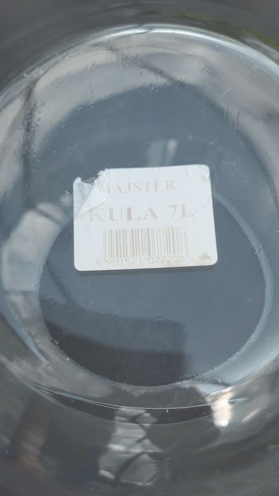 Akwarium kula 7 litrów