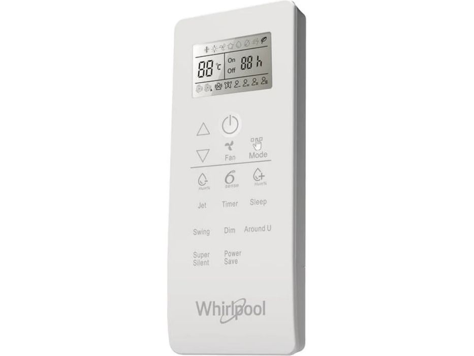 Ar Condicionado WHIRLPOOL SPIW309A2WF, de 9000BTUs