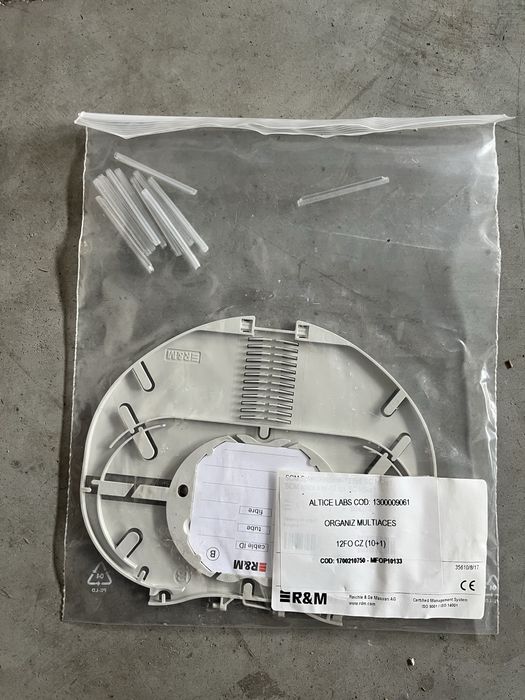 Bandeja de emenda de fibra optica R&M446033526826608642