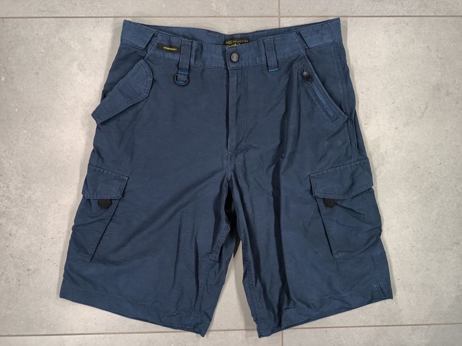 Krótkie spodenki męskie roz. 32 M/L granatowe szorty bojówki M&A Active Stormwear