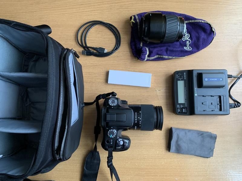 Фотоапарат soni DSLR-A100