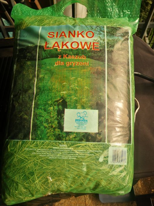 Sianko łąkowe z Kaszub dla gryzoni