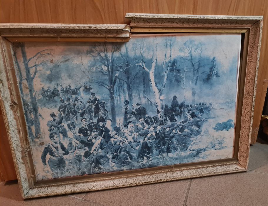 Reprodukcja "Olszynka Grochowska" 1979r.