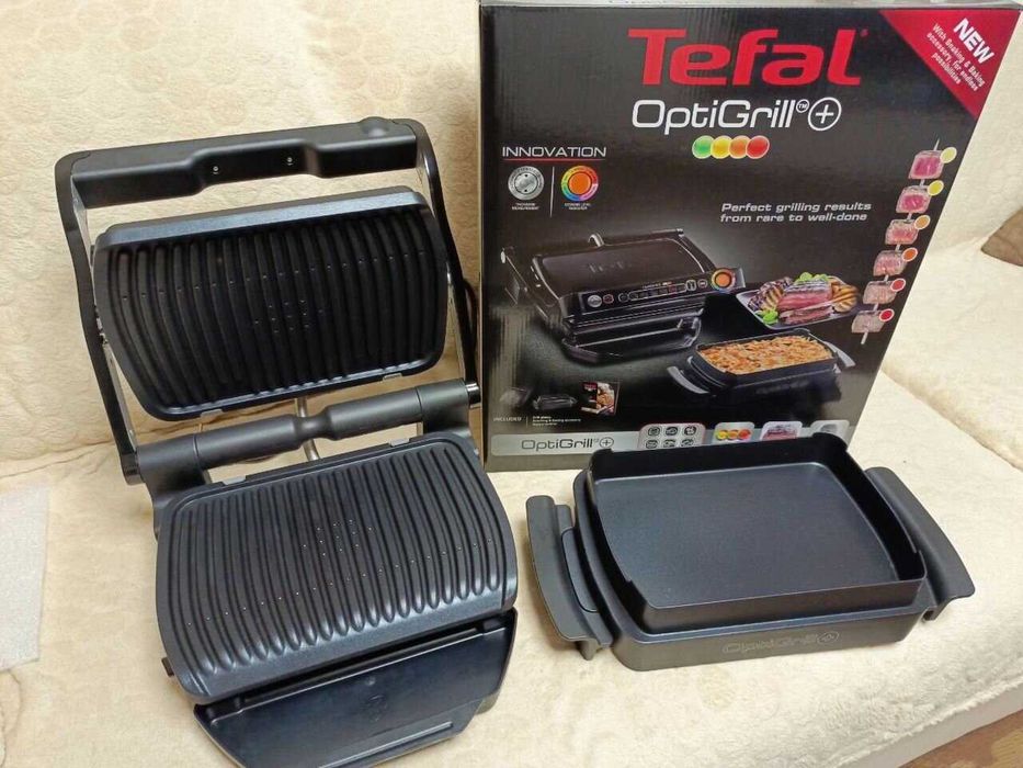Електрогриль Tefal GC714834 OptiGrill+ форма для випічки , торг
