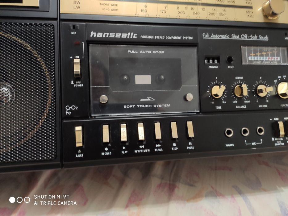 Магнитола кассетная HANSEATIC