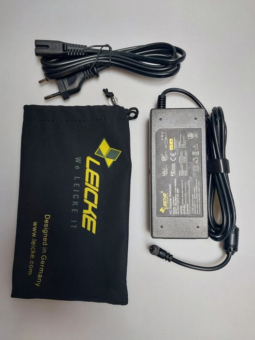 Leicke Zasilacz 12V 5A 60W Wtyczka 55x25mm do NAS Router TV Dysk LED
