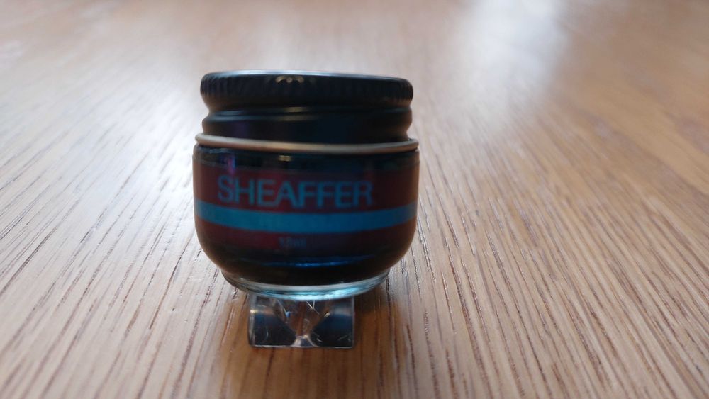 Butelka na atrament Sheafera Vintage 12ml Peaccock Blue