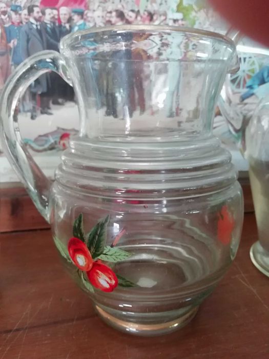 Jarros em vidro x3 - Design Português - Íconos dos anos 70