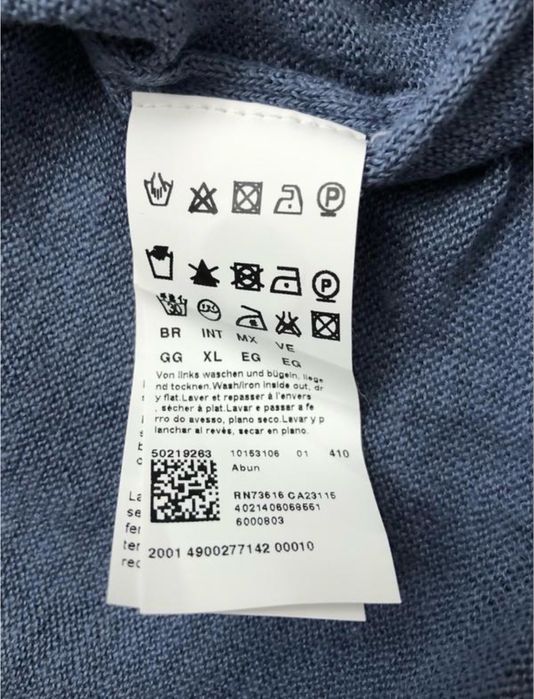 Оригінальний джемпер, светр з льону Hugo Boss