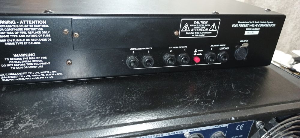 TL Audio ivory mkII 5060 preamp/kompresor