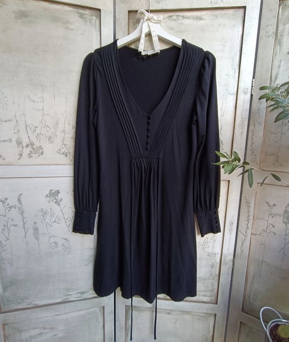 Laura Ashley biust 43x2 M dress tunika  viscose gothic romance victorian chic