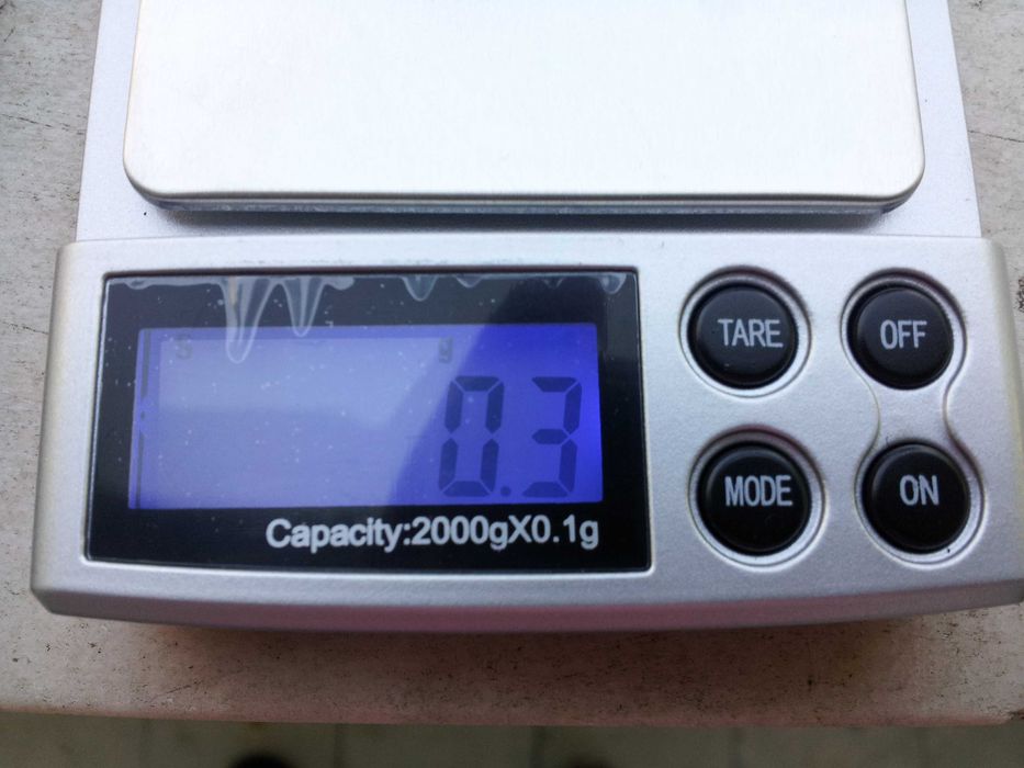 Balança de Precisão Digital de Bolso 2000g x 0.1g
