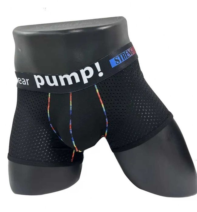 Stylowe oddychające bokserki męskie PUMP! M