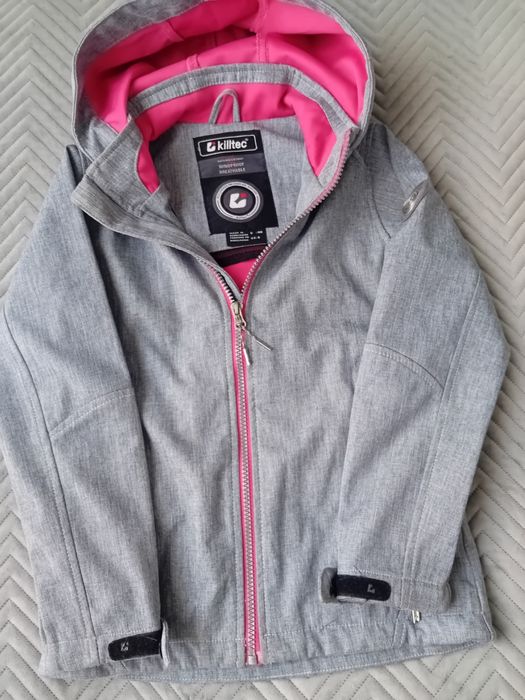 Kurtka dla dziewczynki 128 softshell