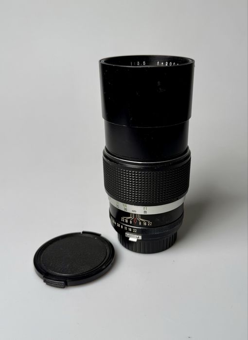 Обʼєктив Focal 200/3.5 байонет minolta md