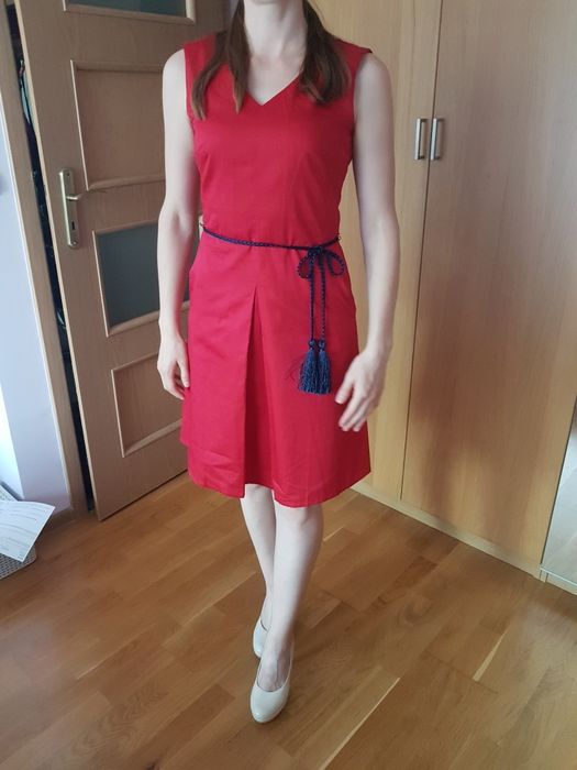 Czerwona sukienka r. 34 TATUUM taturia