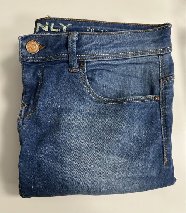 Jeansy Only Blue Denim niebieskie rozmiar 28/32
