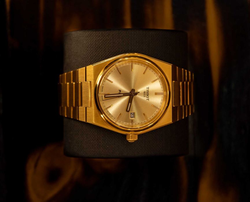 Relógio Tissot PRX Ouro PVD
