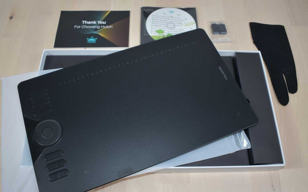 Mesa Digitalizadora / Tablet Gráfico HUION HS610 (254 x 158.8 mm) NOVO