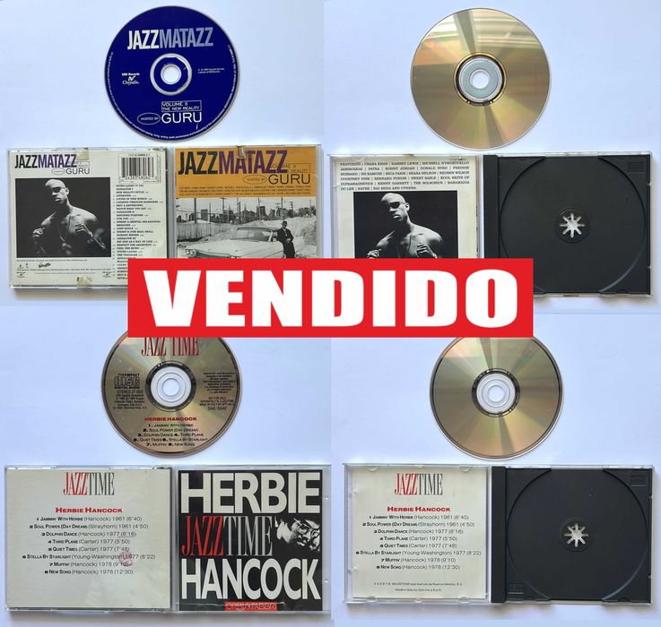 Coleção CDs Guru, Herbie Hancock, Duke Ellington, Big Band