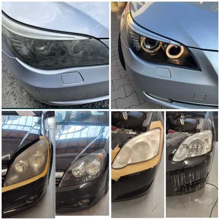 Polerowanie i zabezpieczenie lamp