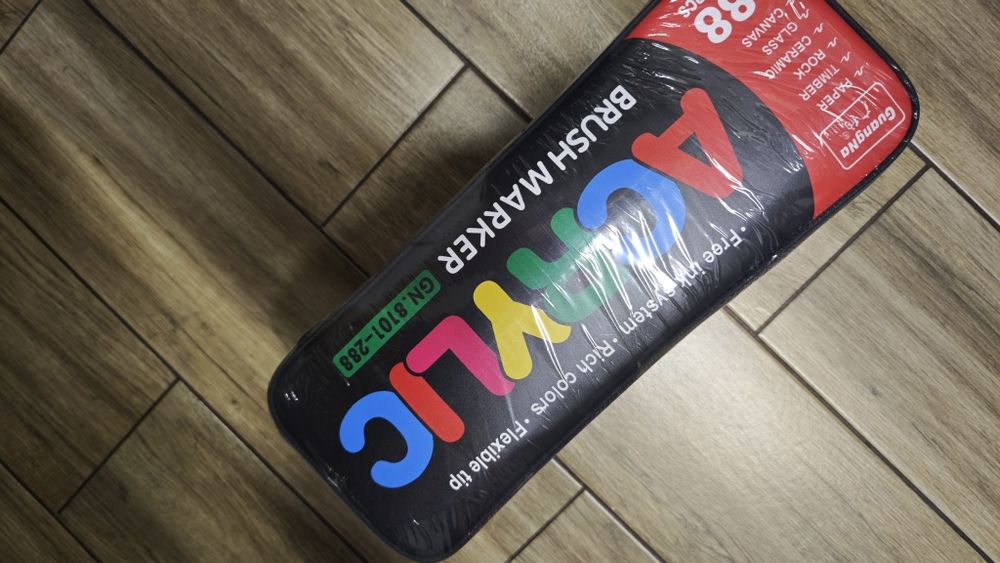 Nowy ogromny zestaw Guangna markery akrylowe 288szt