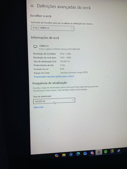 Monitor omen 165 hz