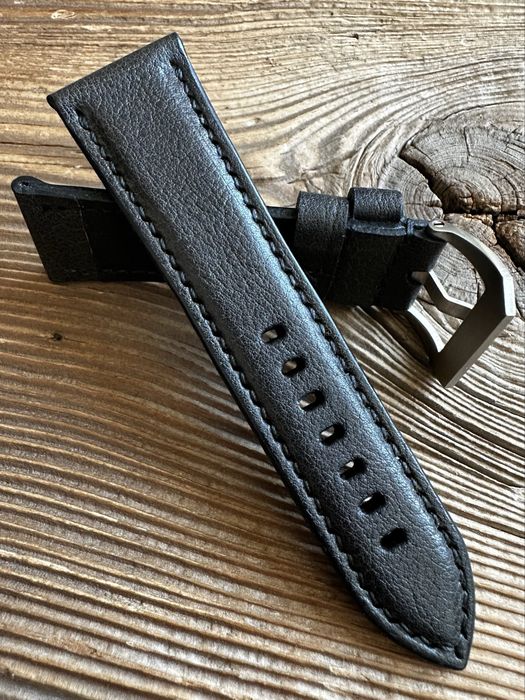 Pasek do zegarka Panerai 26 mm handmade skóra ręcznie robiony